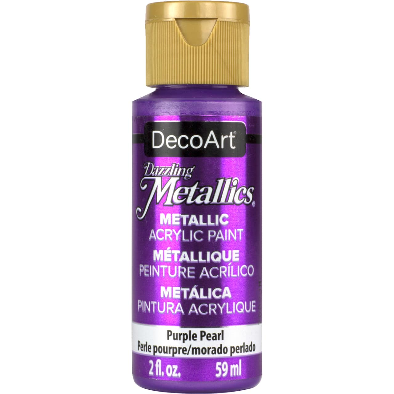 Peinture Dazzling Metallics de DecoArt, 59 ml